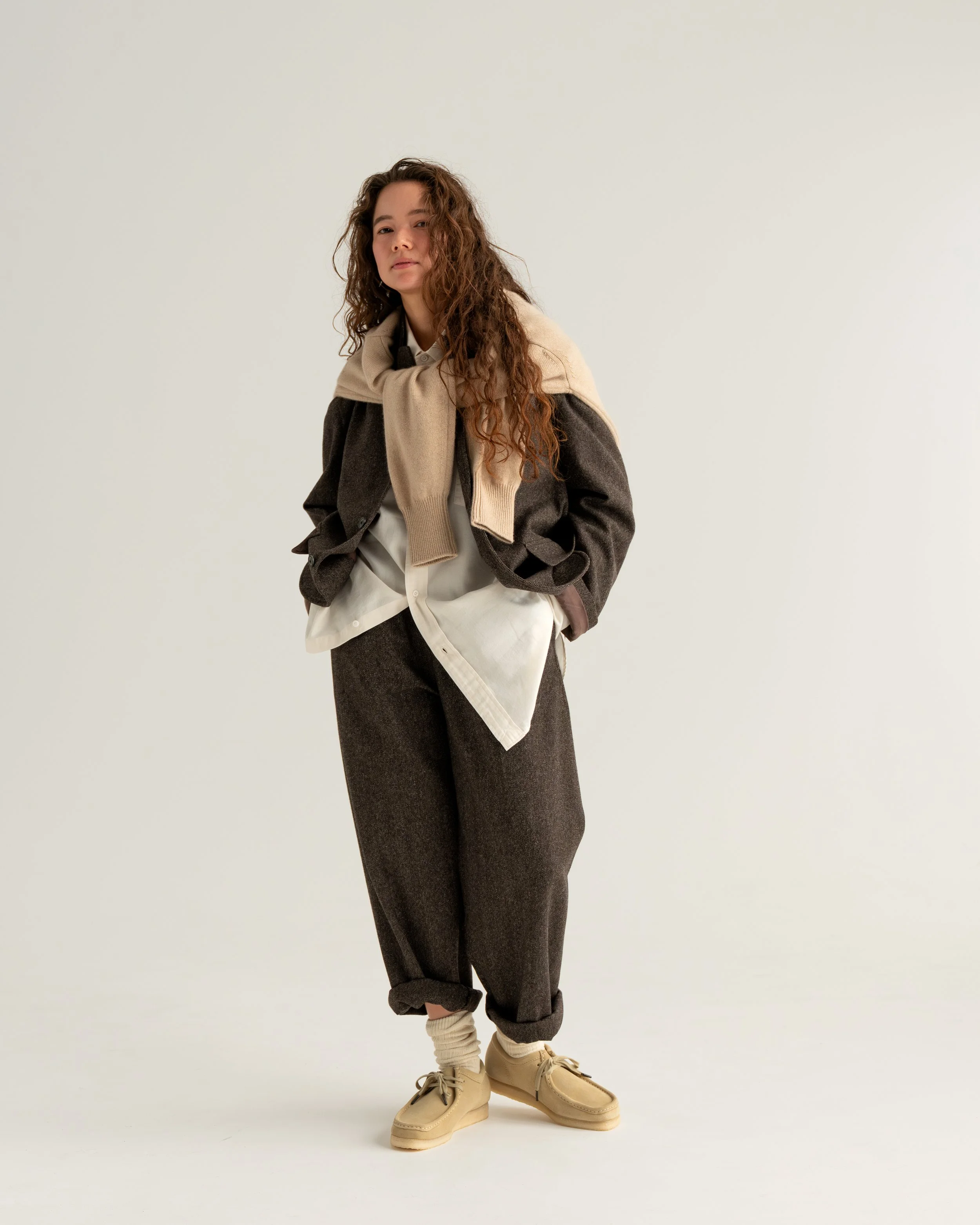 ジャケット・アウター HERILL Air-blanketCoveralljacket Cream/2 EDITORIAL | HERILL Autumn/Winter 23 by eye_C — eye_C